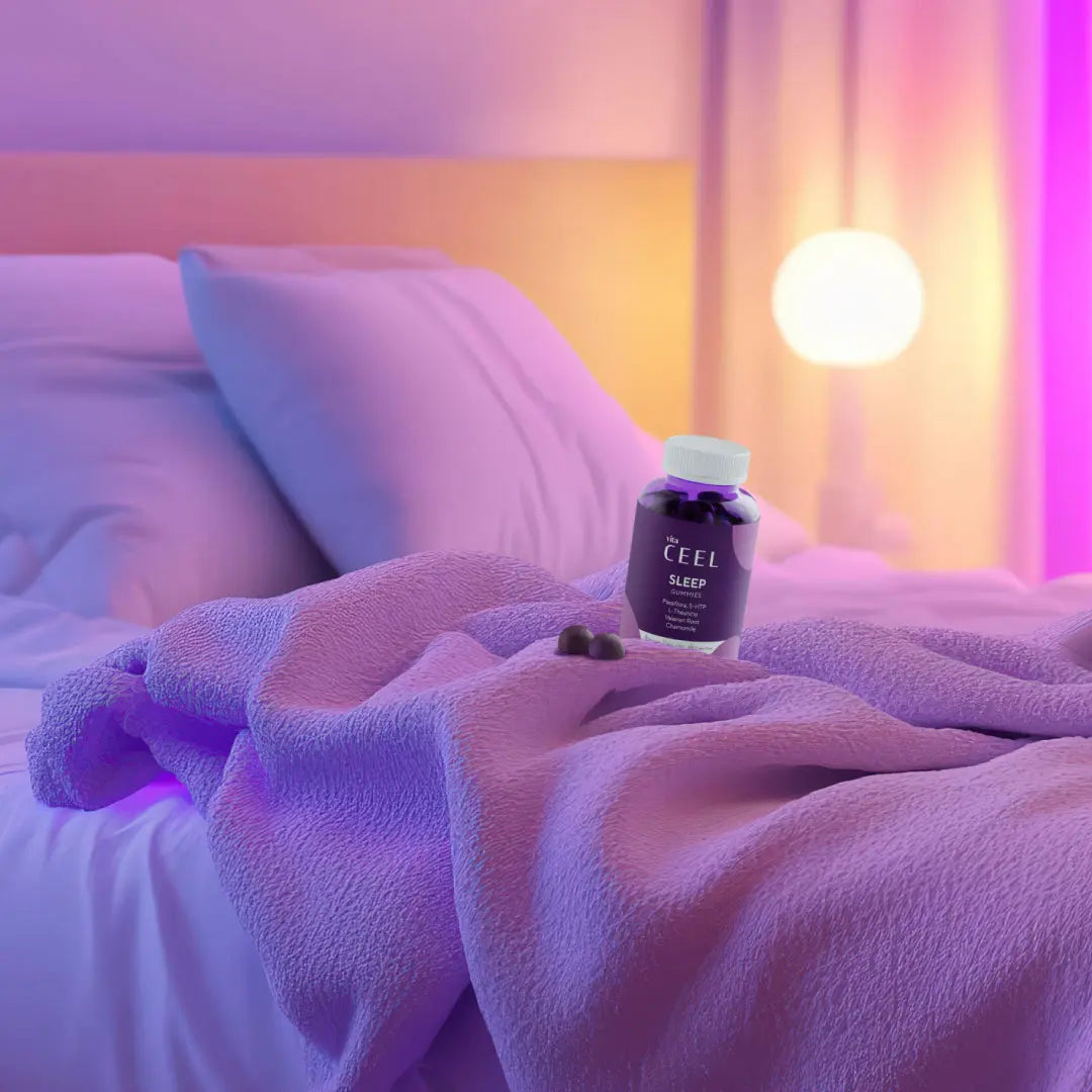 Umirjena spalnica – vzdušje za kakovosten spanec z lumme Sleep Gummies