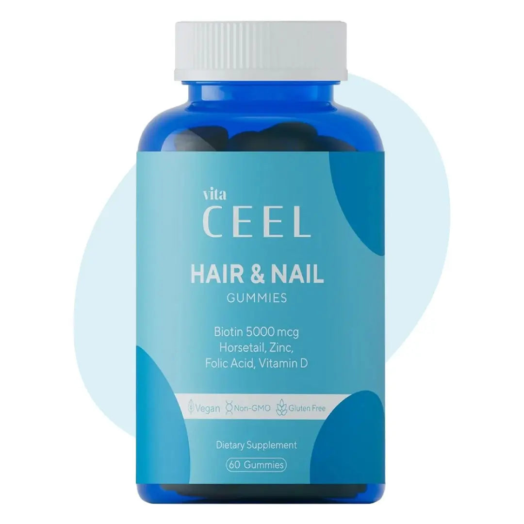 Vita CEEL Hair & Nail Gummies – prehranska dopolnila za lase in nohte | lumme.